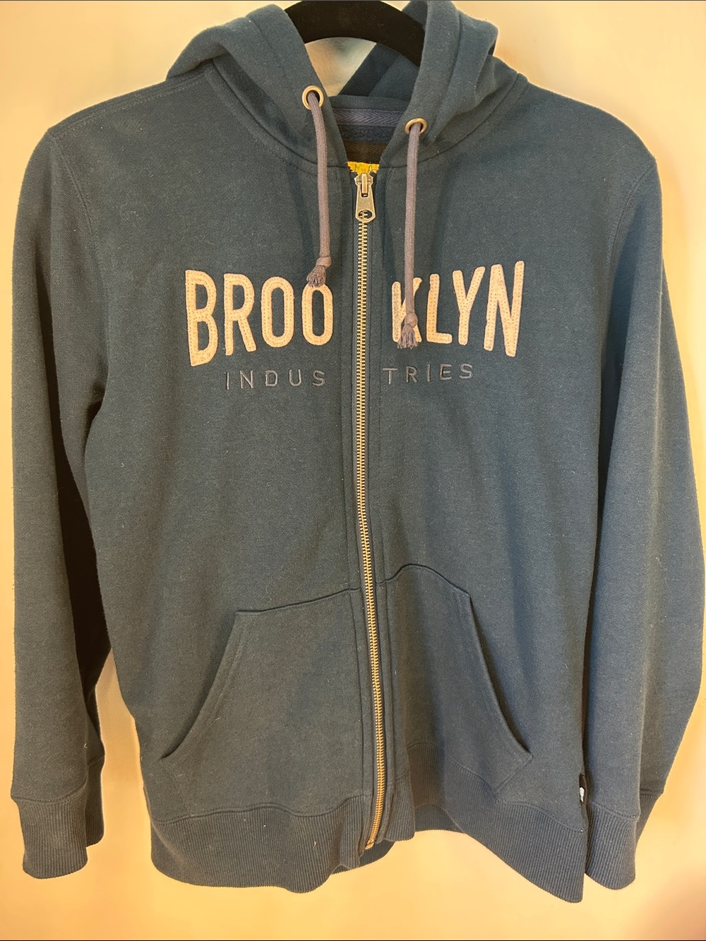Zip Hoodie Blue, Brooklin Industries
